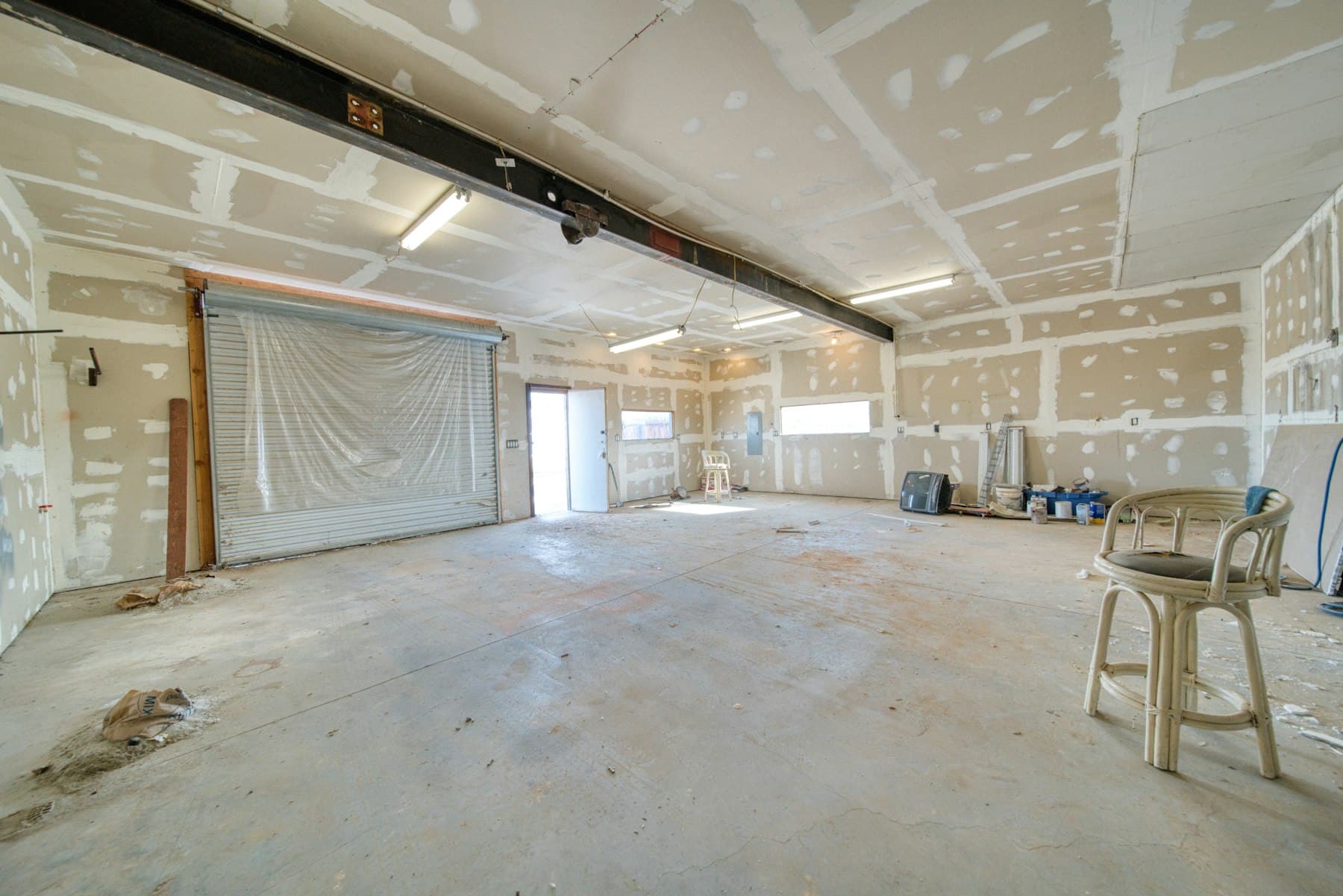 After drywall